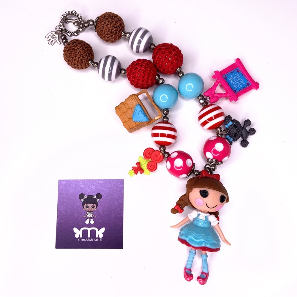 Chunky Bubblegum Necklace: Lalaloopsy Doll